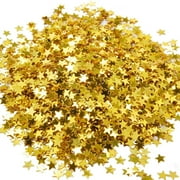 meijuhuga Gold Star Confetti Table Metallic Foil Sequin for Party Wedding Decoration Tool